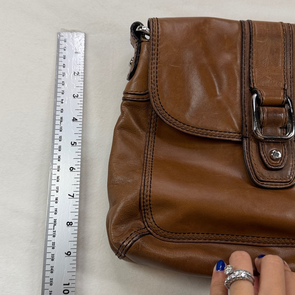 Fossil Shoulder Bag Crossbody Bag Leather Brown Shoulder‎ Bag Messenger Bag - Picture 8 of 9